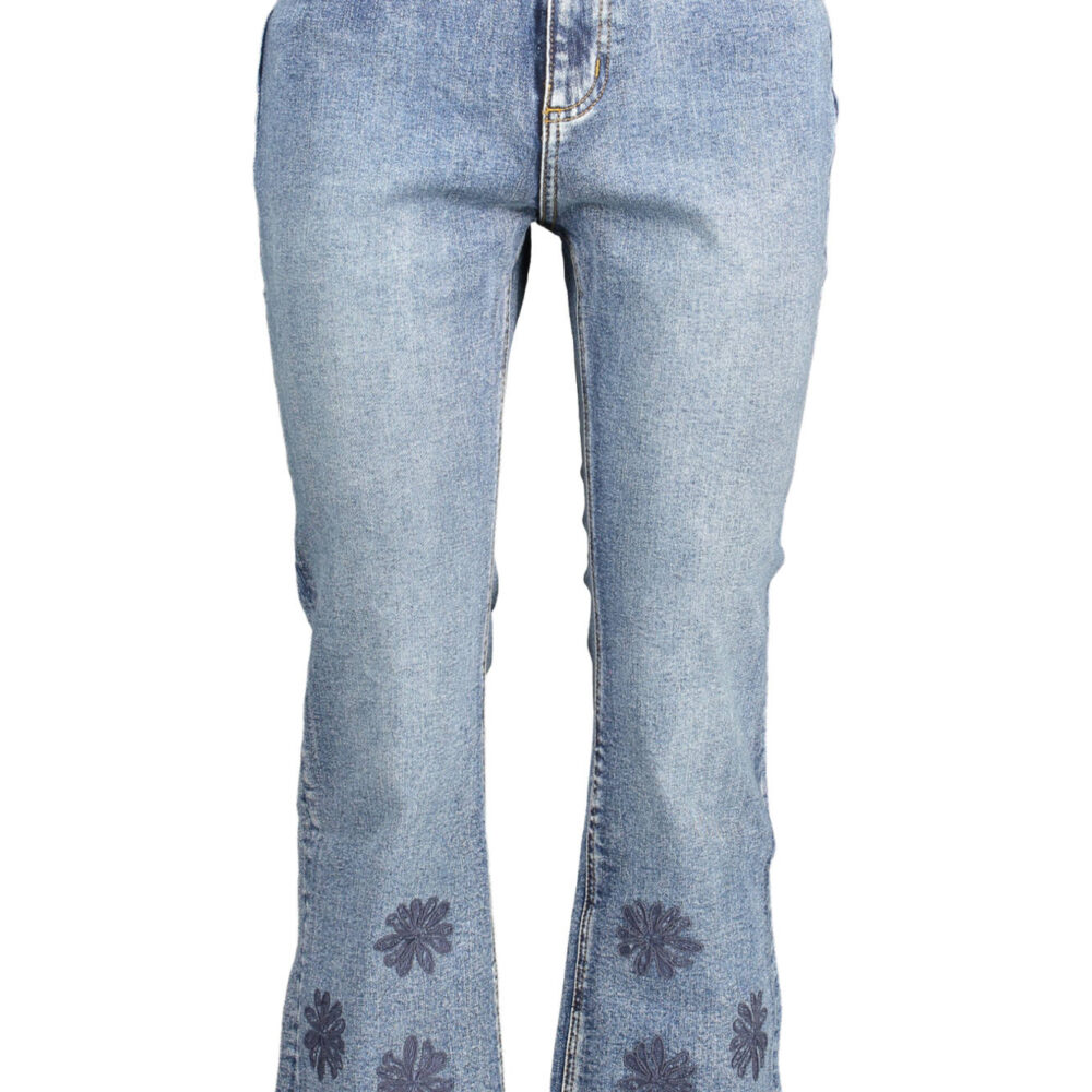 DESIGUAL JEANS DENIM DONNA BLU