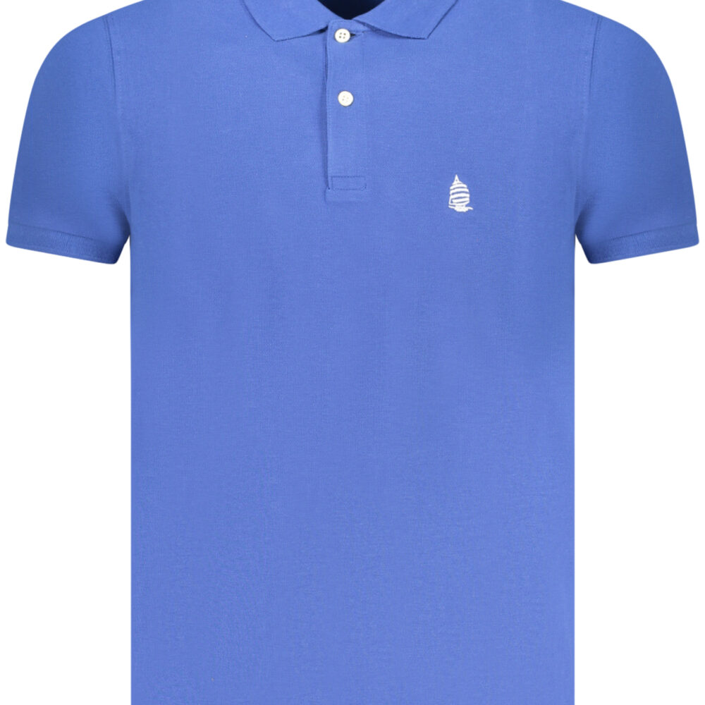 MARINA YACHTING POLO MANICHE CORTE UOMO BLU