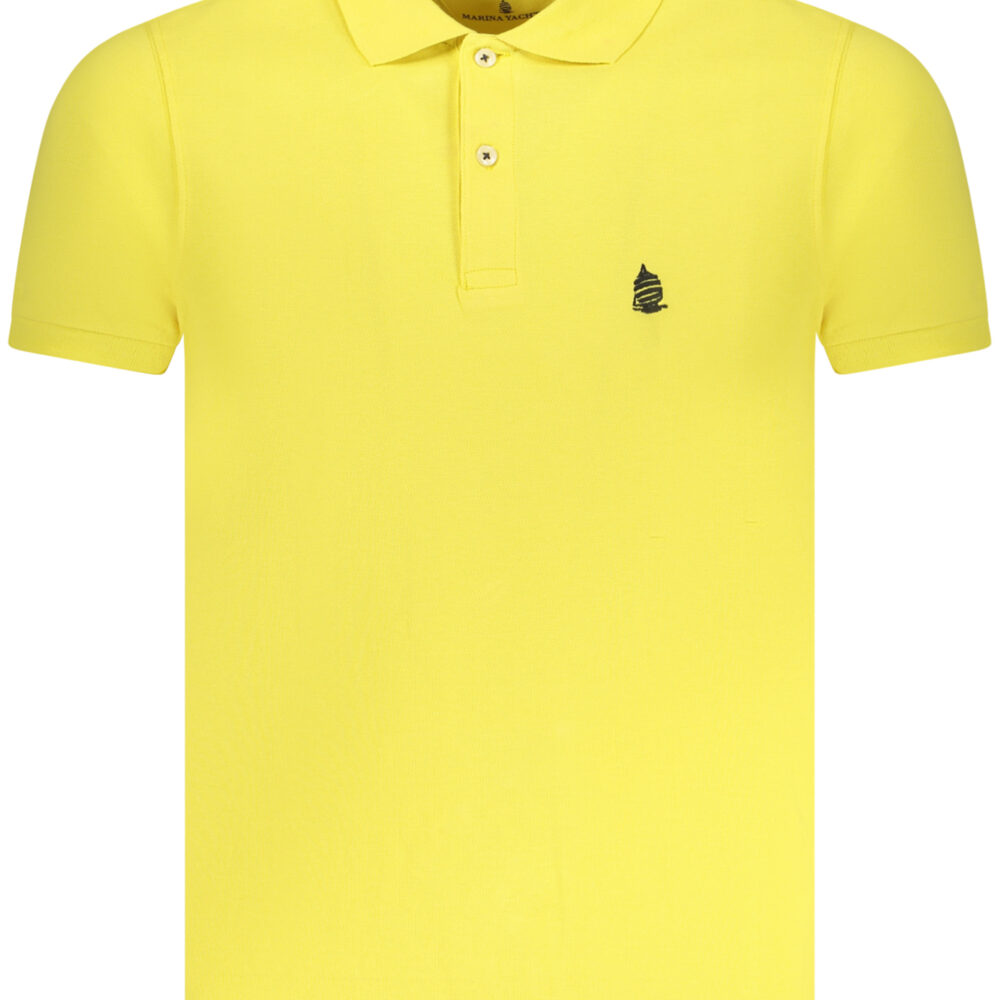 MARINA YACHTING POLO MANICHE CORTE UOMO GIALLO