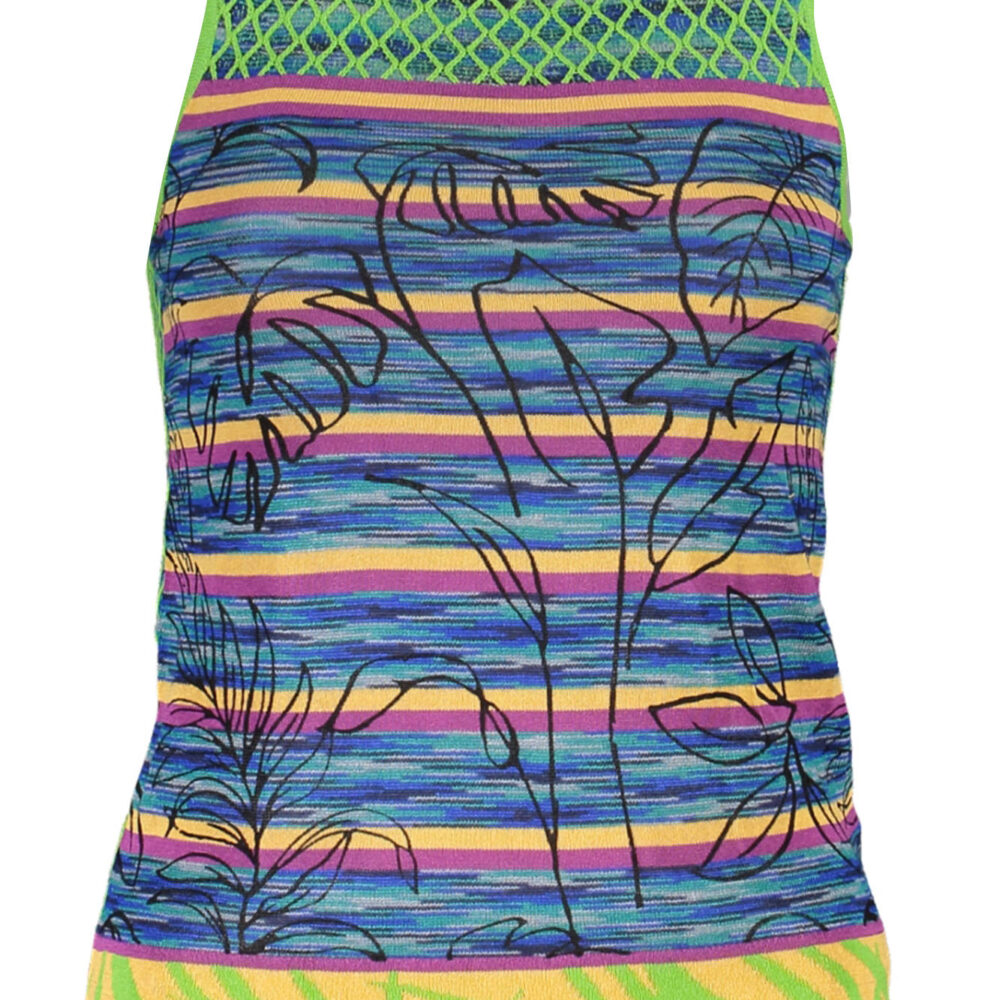 DESIGUAL CANOTTA DONNA VERDE