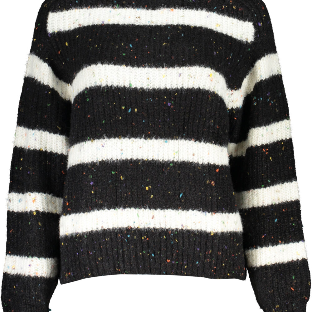 DESIGUAL MAGLIONE DONNA NERO