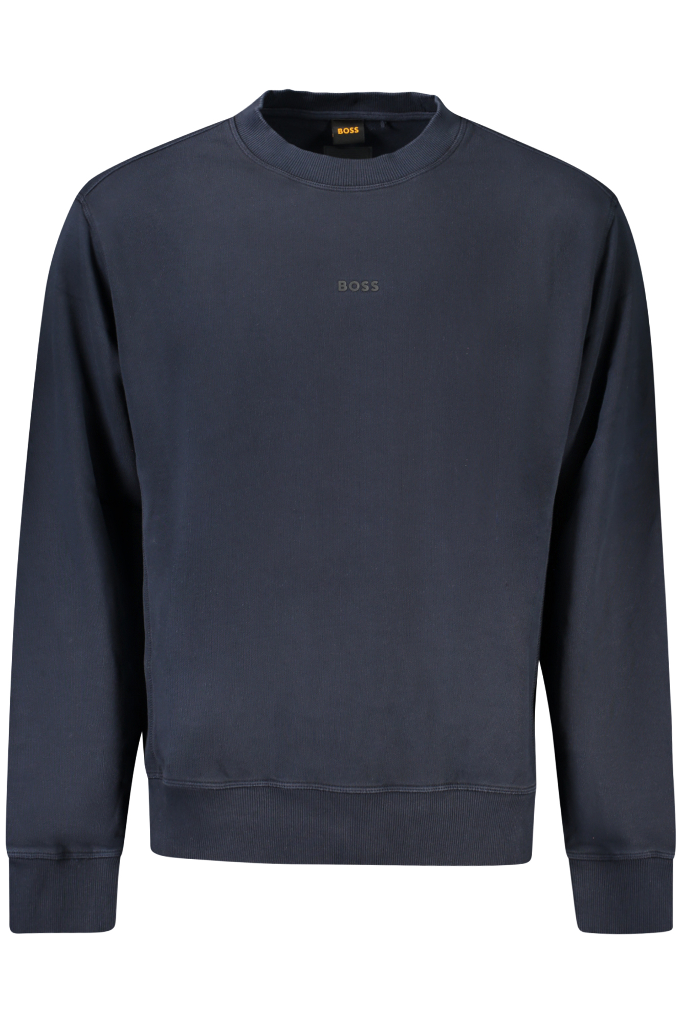 HUGO BOSS FELPA SENZA ZIP UOMO BLU