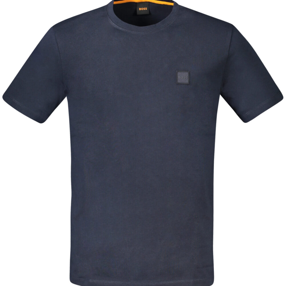 HUGO BOSS T-SHIRT MANICHE CORTE UOMO BLU