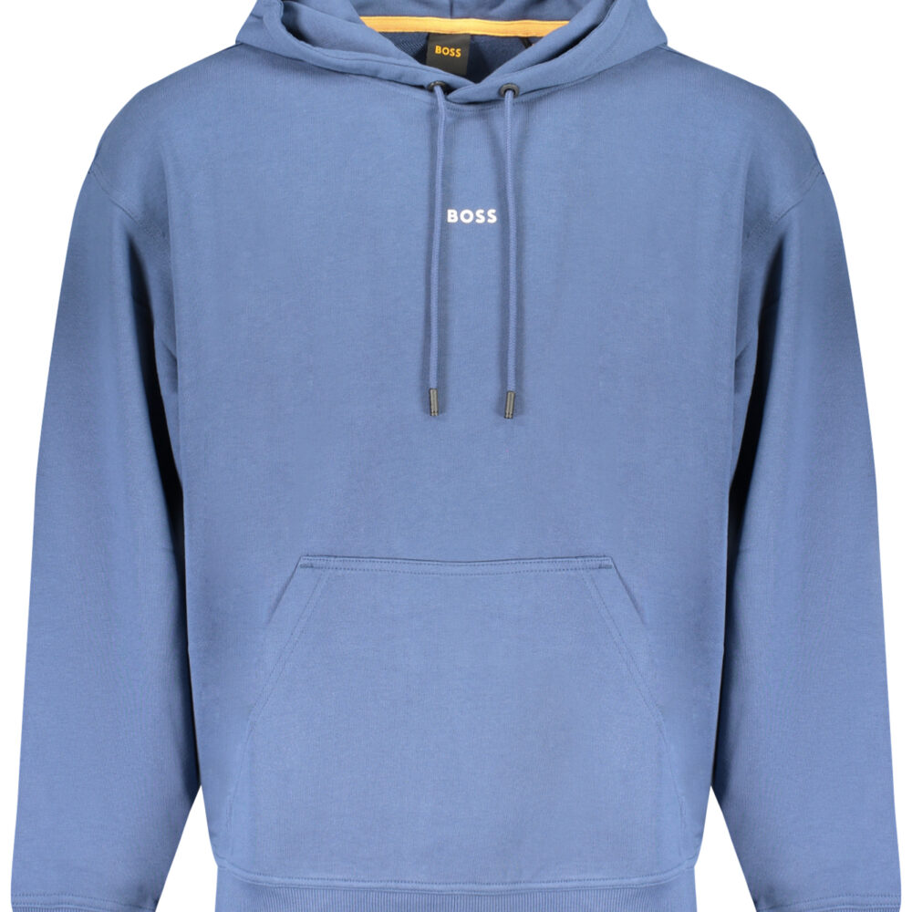 BOSS FELPA SENZA ZIP UOMO BLU