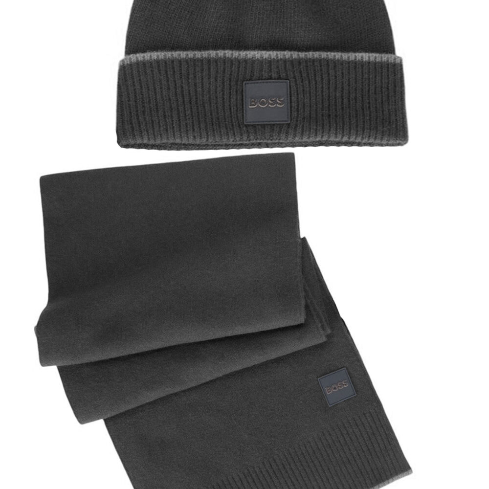 HUGO BOSS BERRETTO UOMO NERO
