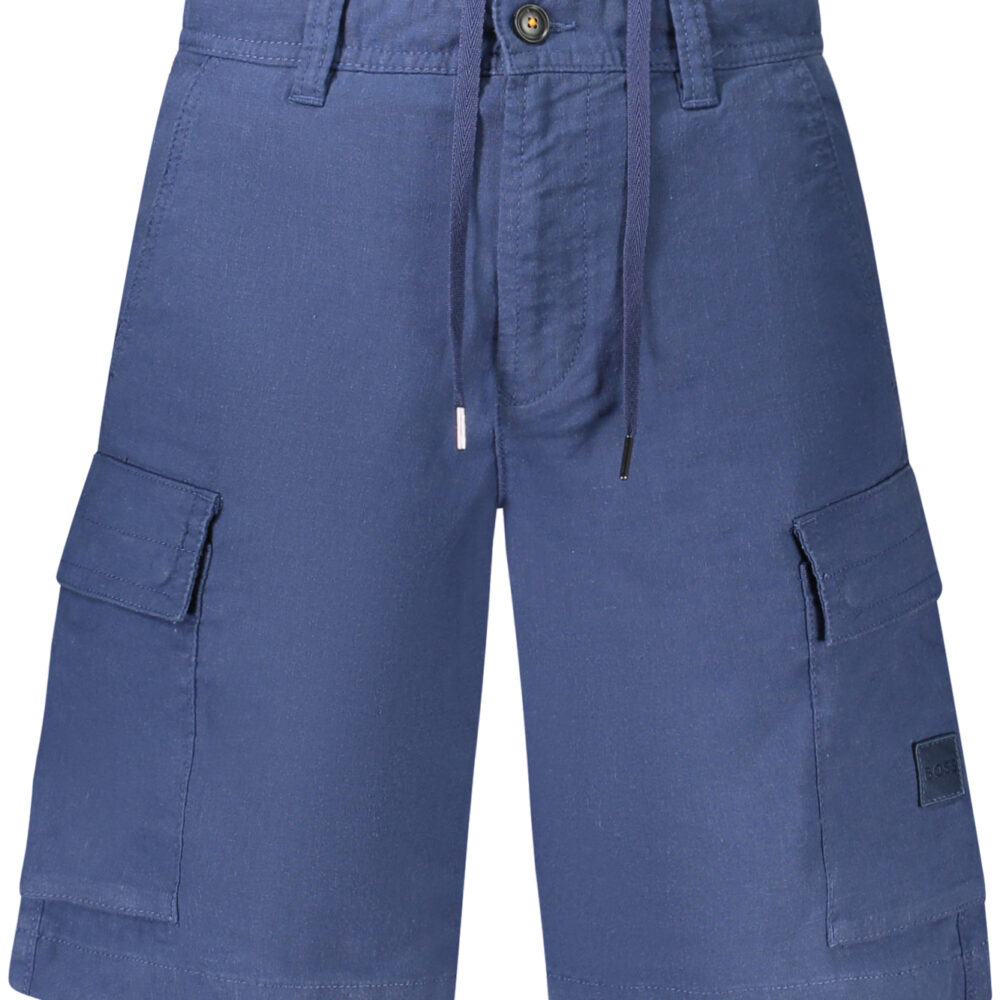 BOSS PANTALONE SHORT UOMO BLU