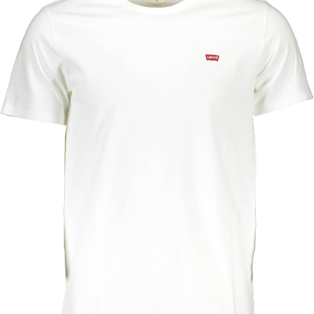 LEVI'S T-SHIRT MANICHE CORTE UOMO BIANCO