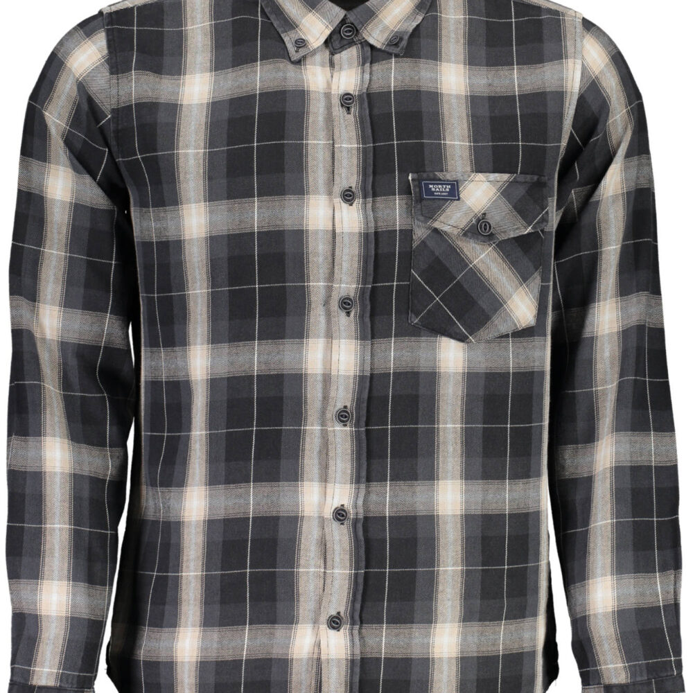 NORTH SAILS CAMICIA MANICHE LUNGHE UOMO NERO