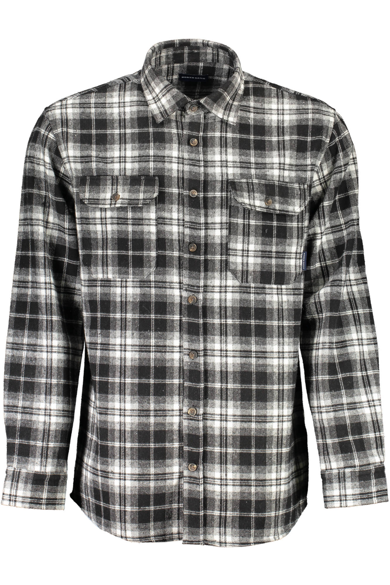 NORTH SAILS CAMICIA MANICHE LUNGHE UOMO NERO