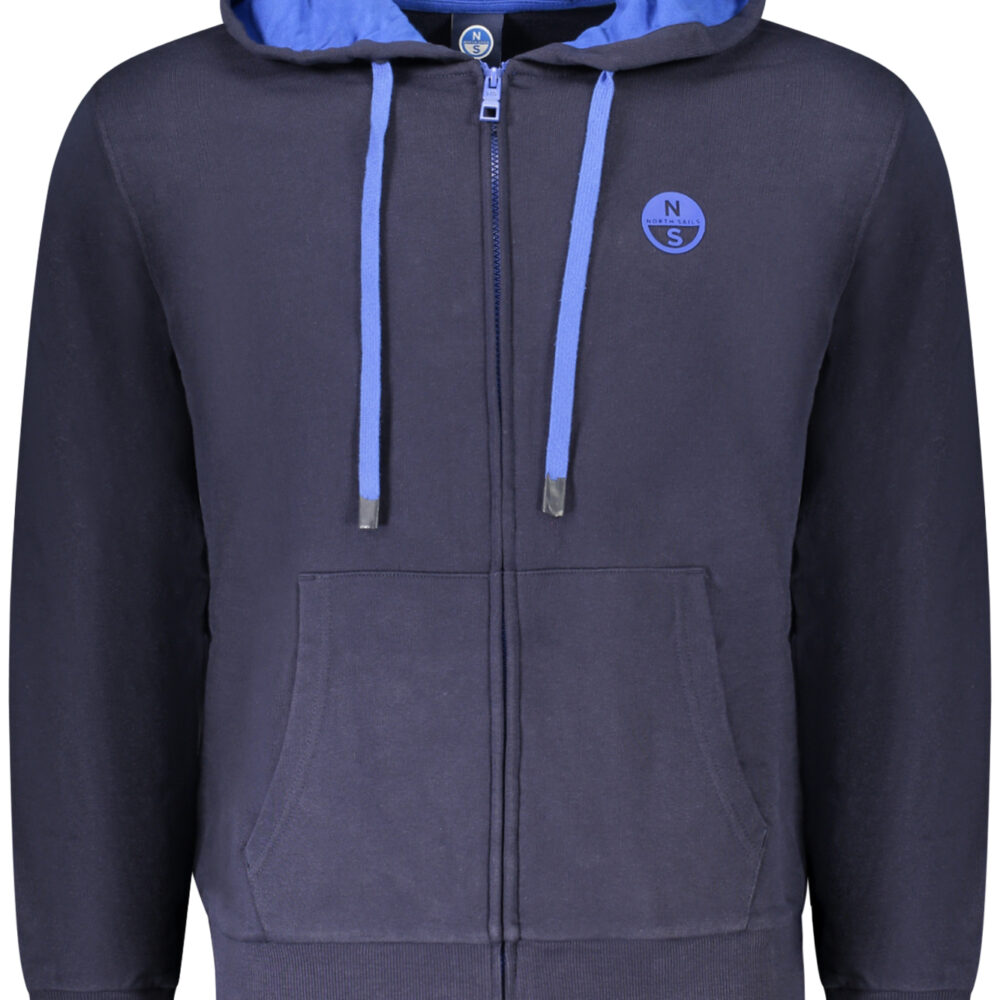 NORTH SAILS FELPA CON ZIP UOMO BLU