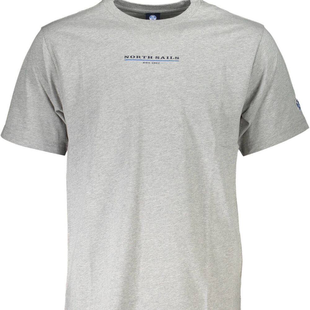 NORTH SAILS T-SHIRT MANICHE CORTE UOMO GRIGIO