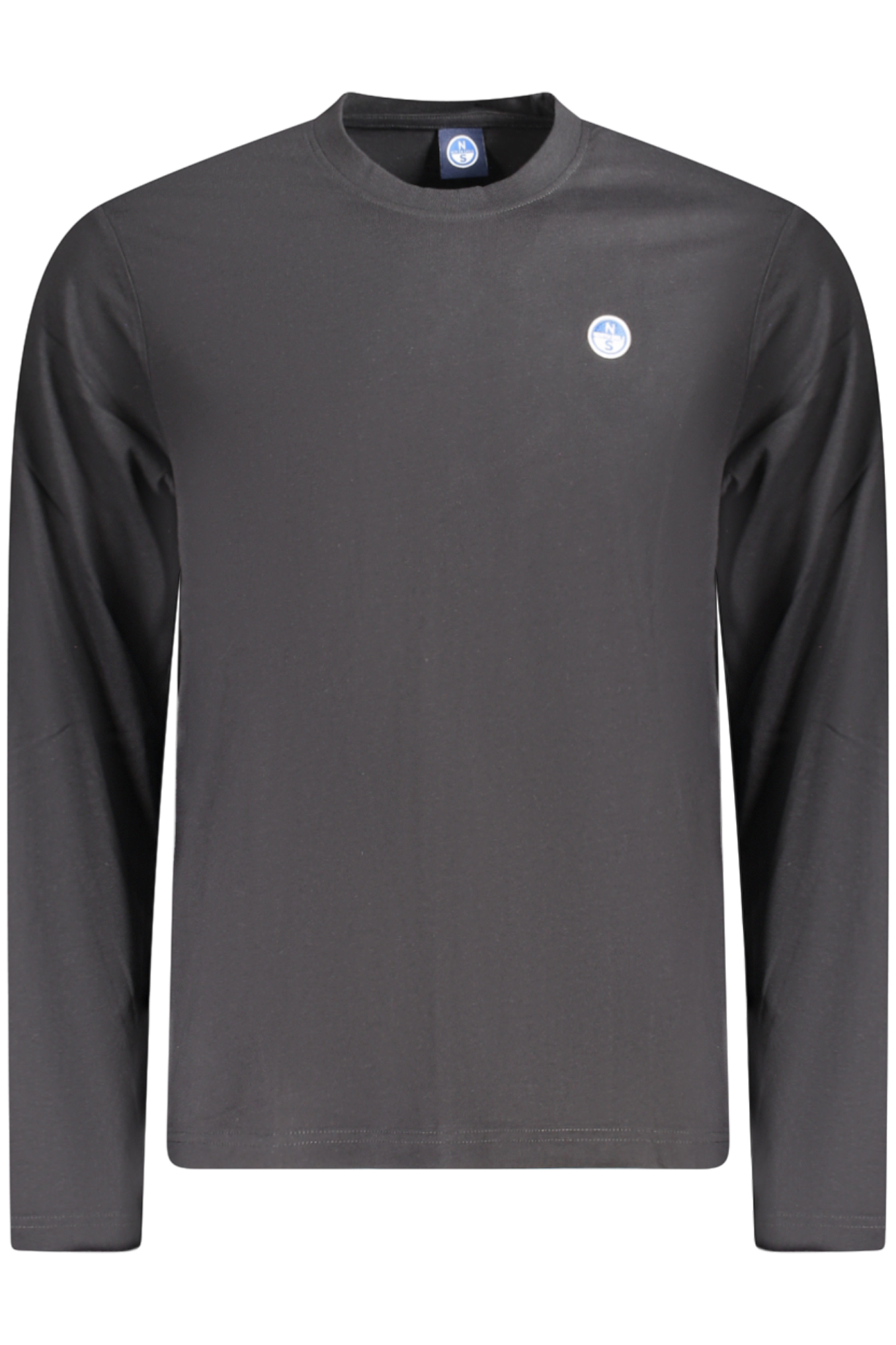 NORTH SAILS T-SHIRT MANICHE LUNGHE UOMO NERO