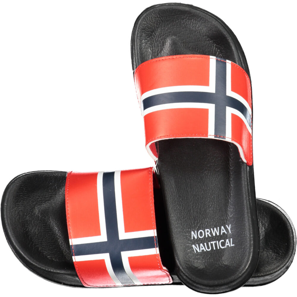 NORWAY 1963 CALZATURA CIABATTA UOMO NERO