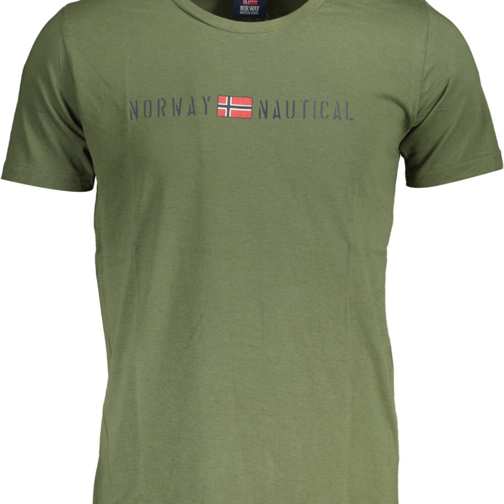 NORWAY 1963 T-SHIRT MANICHE CORTE UOMO VERDE