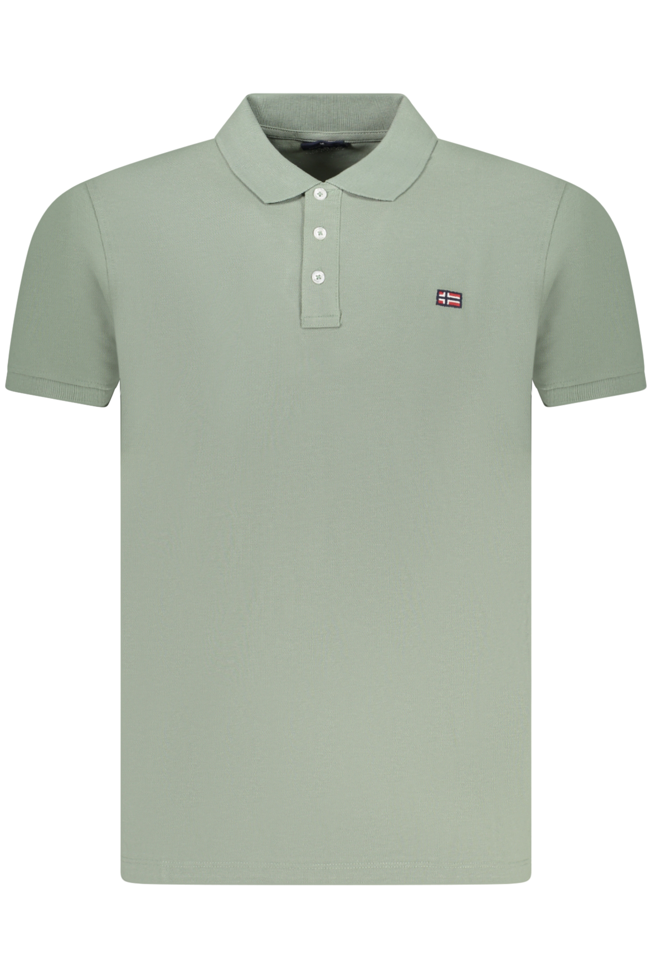 NORWAY 1963 POLO MANICHE CORTE UOMO VERDE