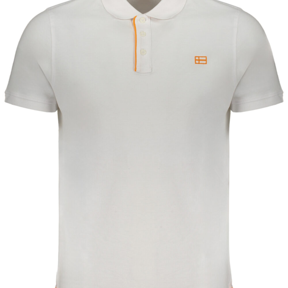 NORWAY 1963 POLO MANICHE CORTE UOMO BIANCO