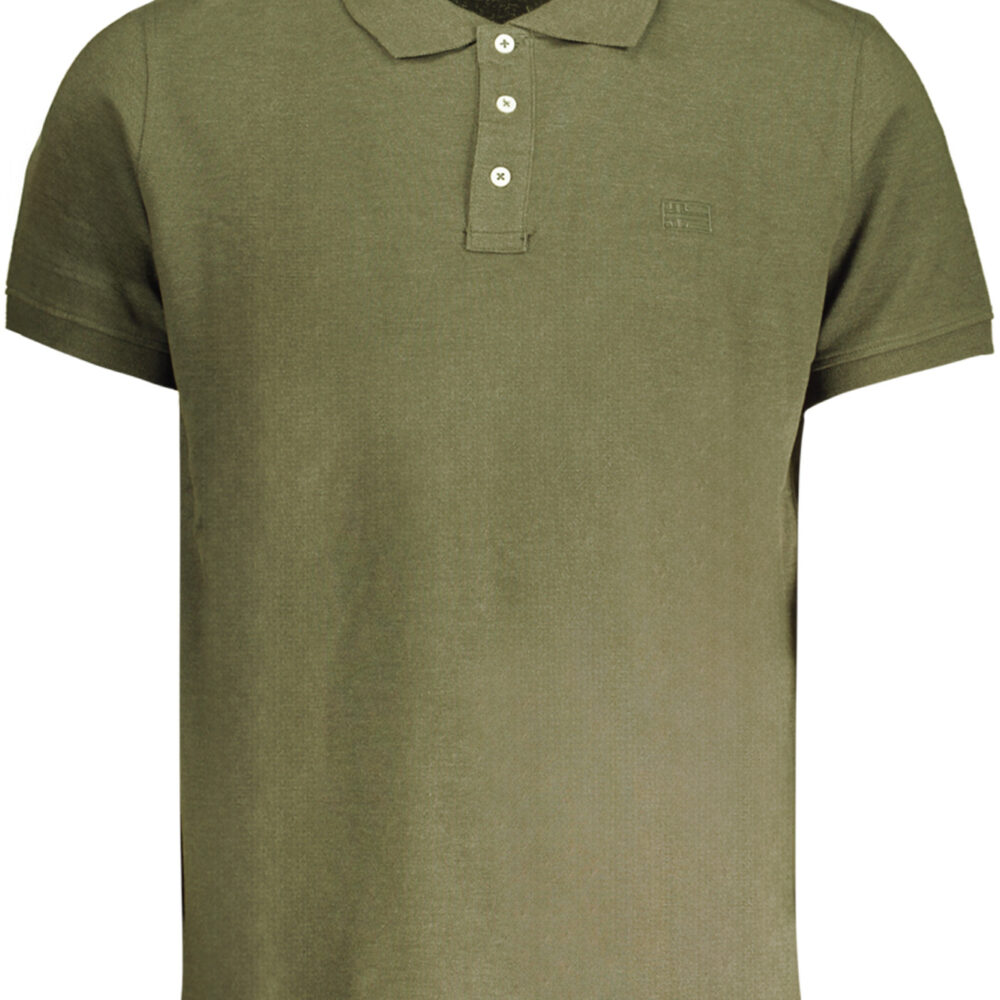 NORWAY 1963 POLO MANICHE CORTE UOMO VERDE
