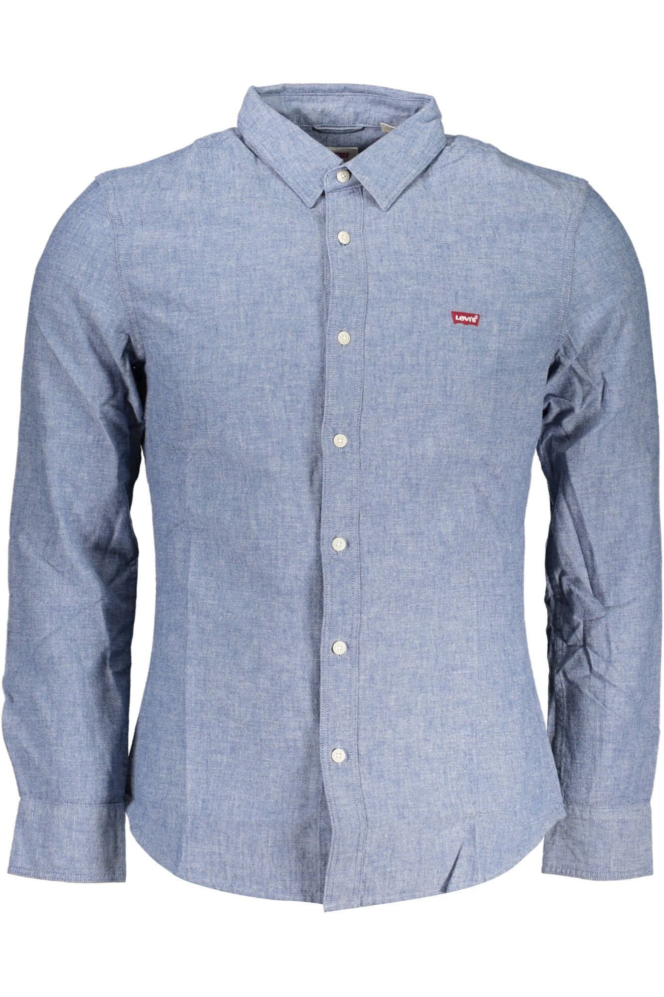 LEVI'S CAMICIA MANICHE LUNGHE UOMO AZZURRO
