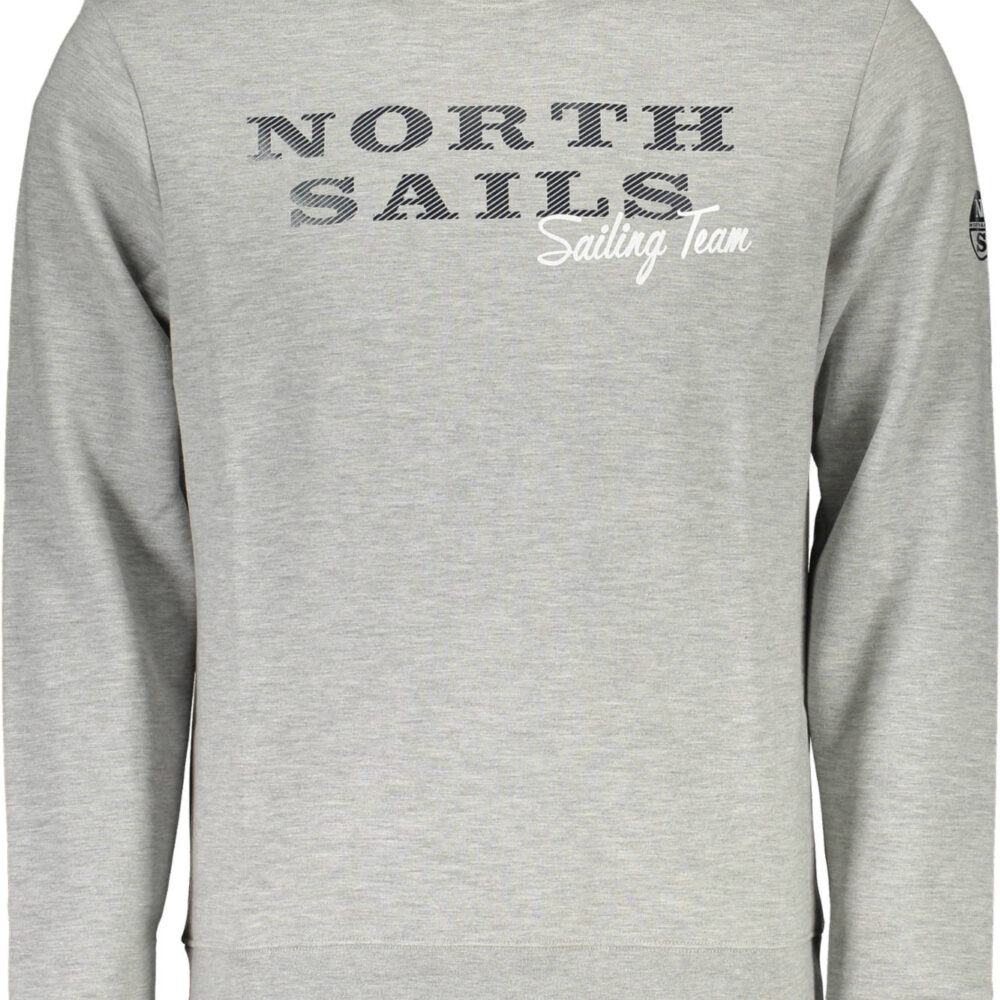 NORTH SAILS FELPA SENZA ZIP UOMO GRIGIO