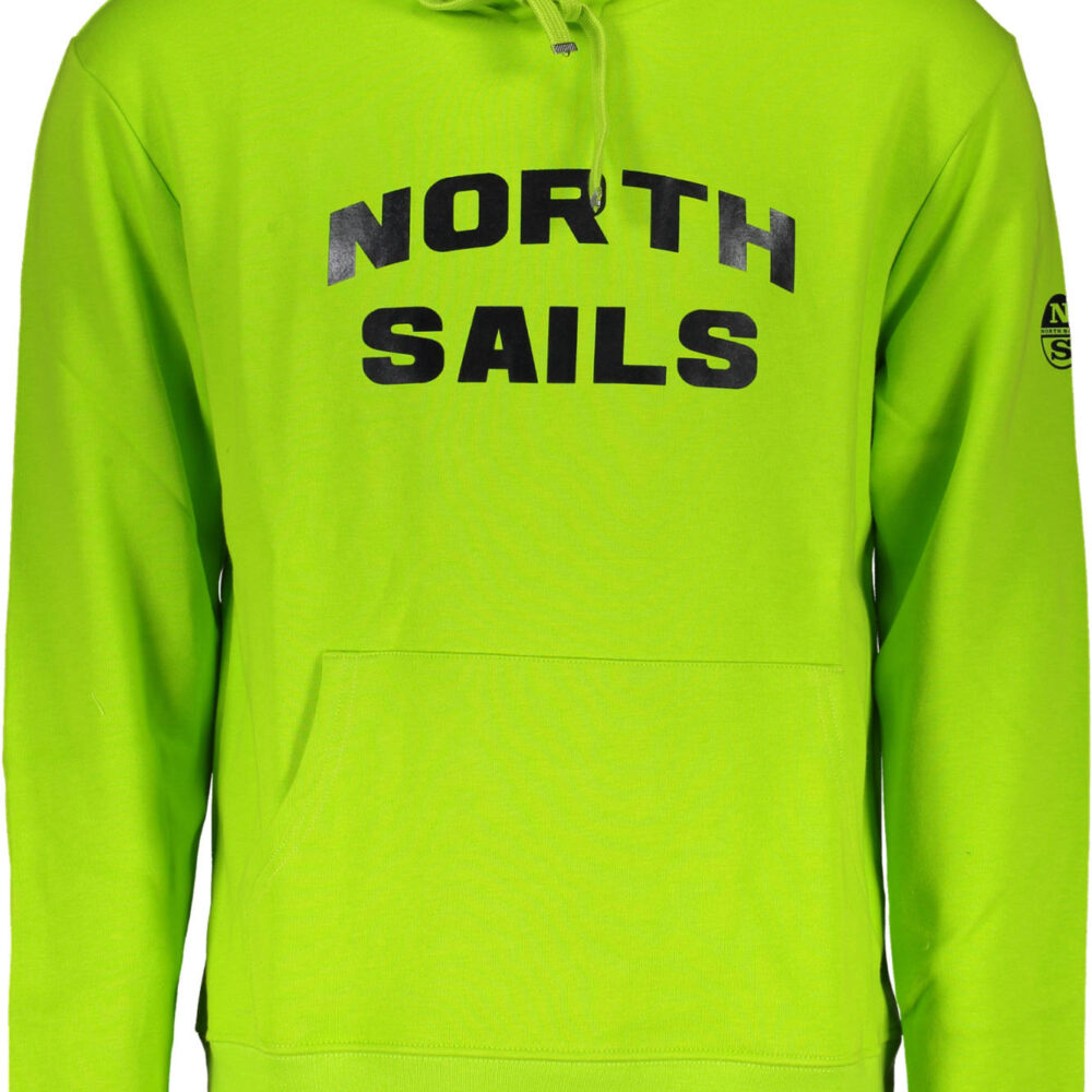 NORTH SAILS FELPA SENZA ZIP UOMO VERDE