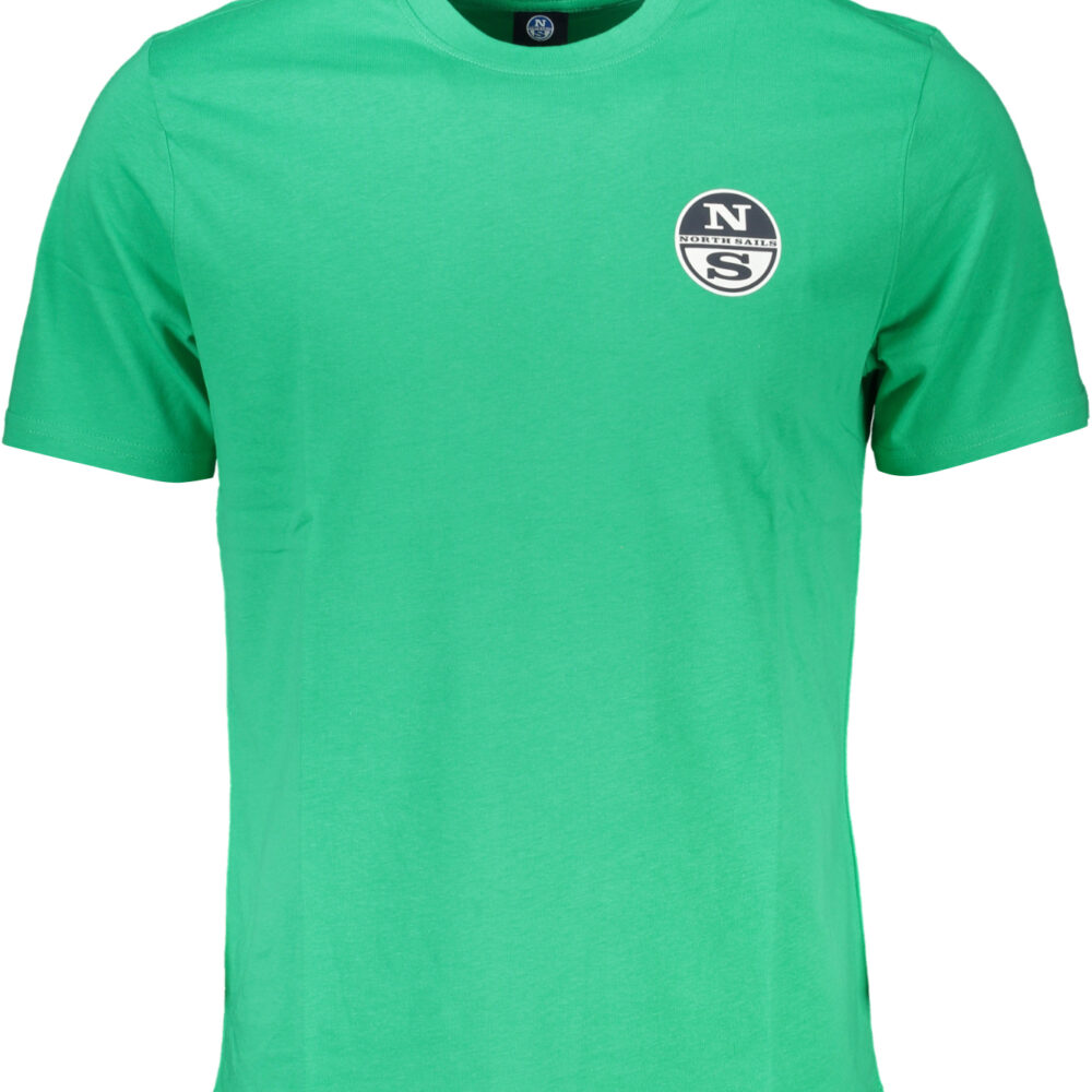 NORTH SAILS T-SHIRT MANICHE CORTE UOMO VERDE