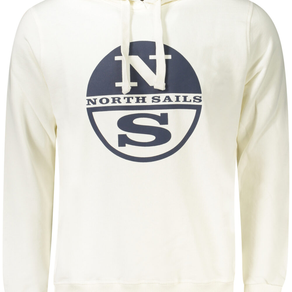 NORTH SAILS FELPA SENZA ZIP UOMO BIANCO