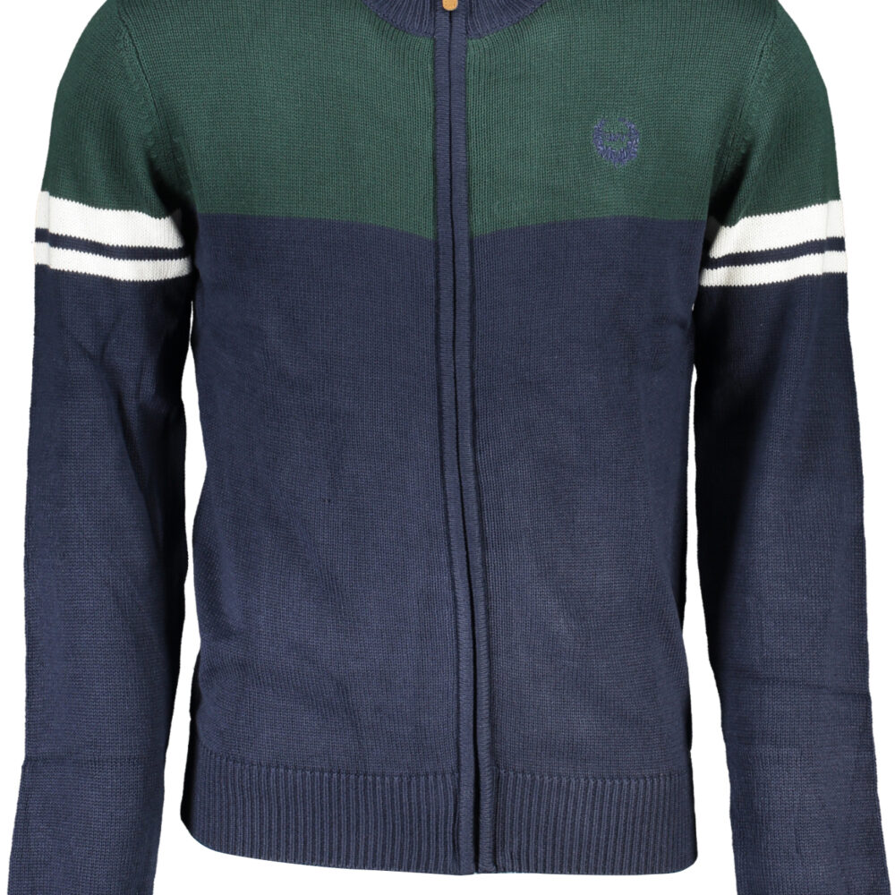 GIAN MARCO VENTURI CARDIGAN UOMO BLU
