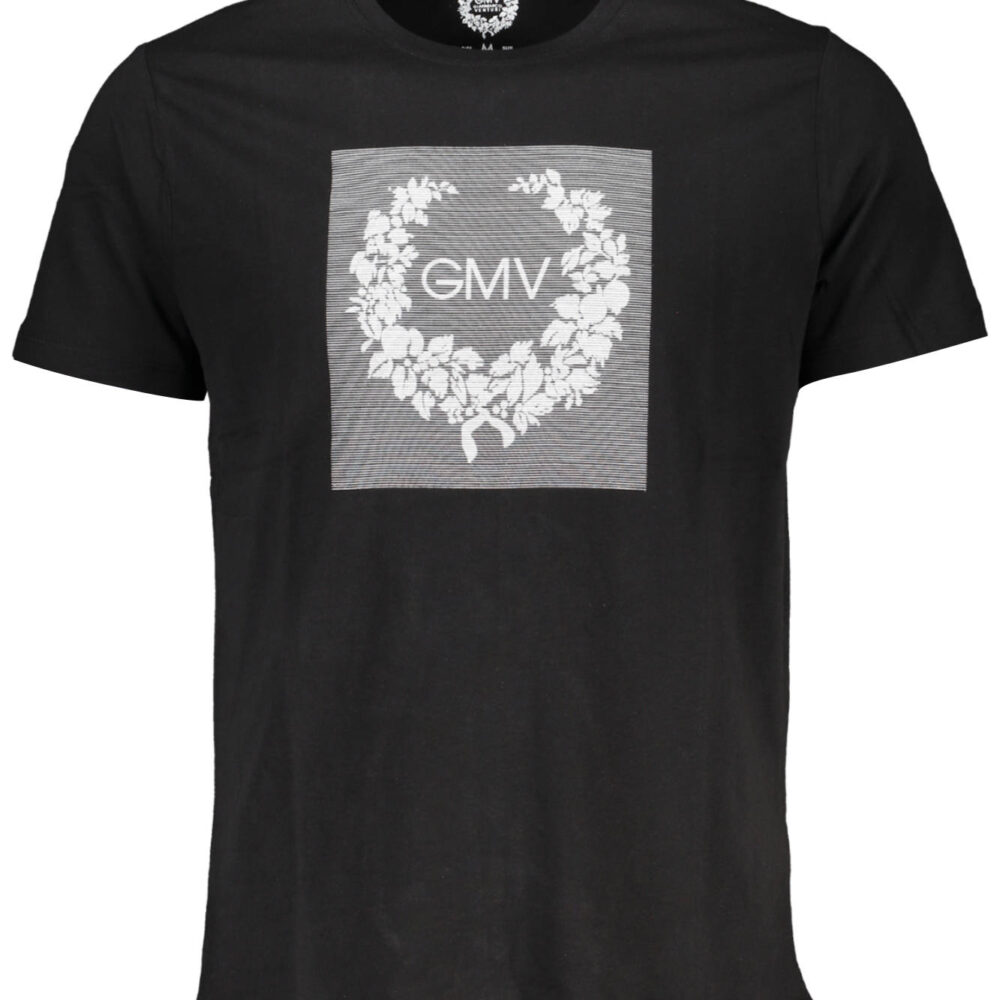 GIAN MARCO VENTURI T-SHIRT MANICHE CORTE UOMO NERO