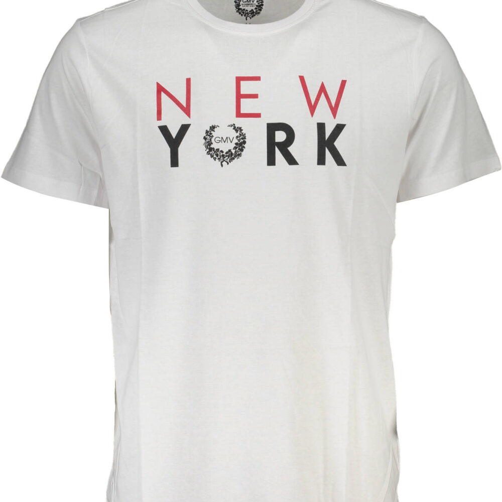 GIAN MARCO VENTURI T-SHIRT MANICHE CORTE UOMO BIANCO