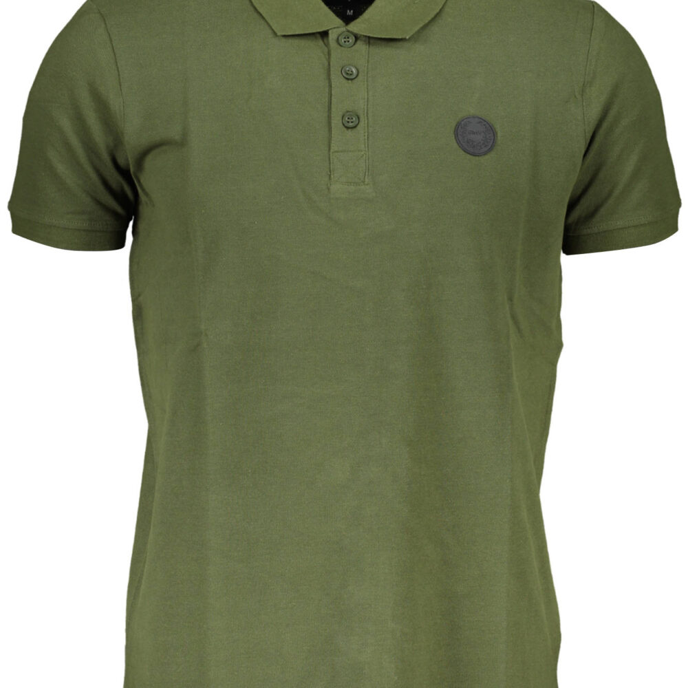 GIAN MARCO VENTURI POLO MANICHE CORTE UOMO VERDE