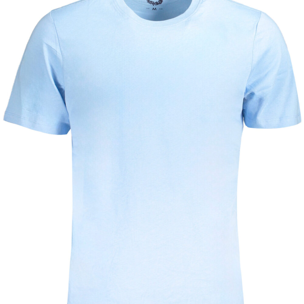 GIAN MARCO VENTURI T-SHIRT MANICHE CORTE UOMO AZZURRO