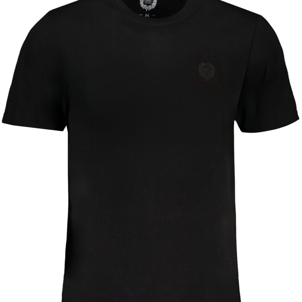 GIAN MARCO VENTURI T-SHIRT MANICHE CORTE UOMO NERO