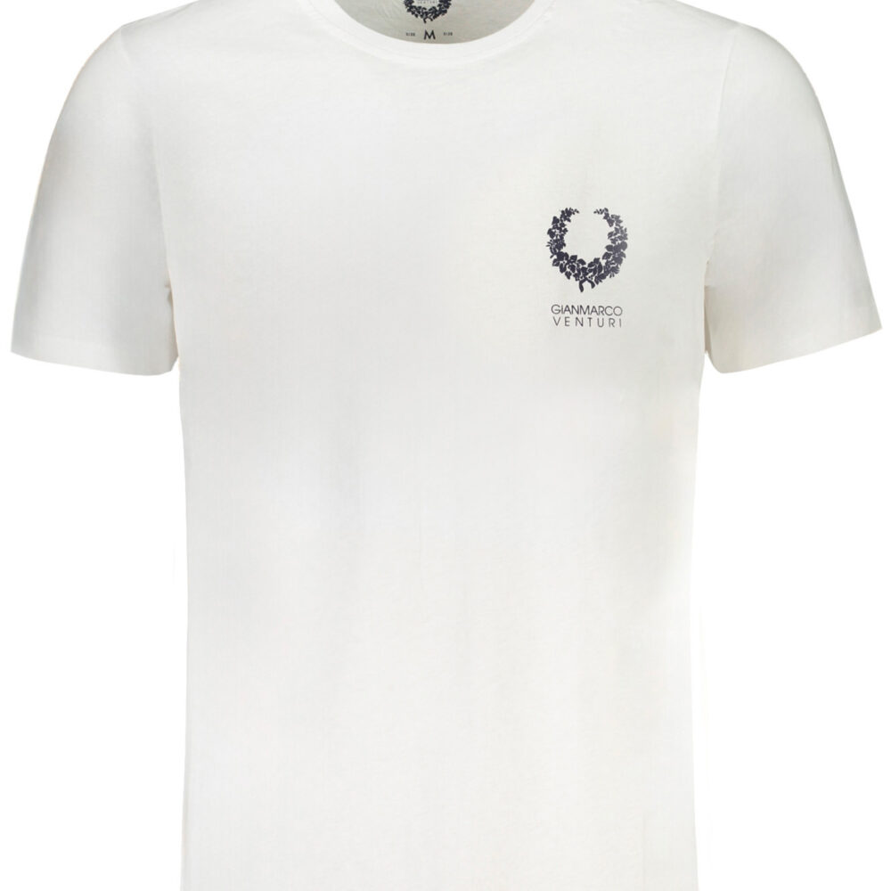 GIAN MARCO VENTURI T-SHIRT MANICHE CORTE UOMO BIANCO