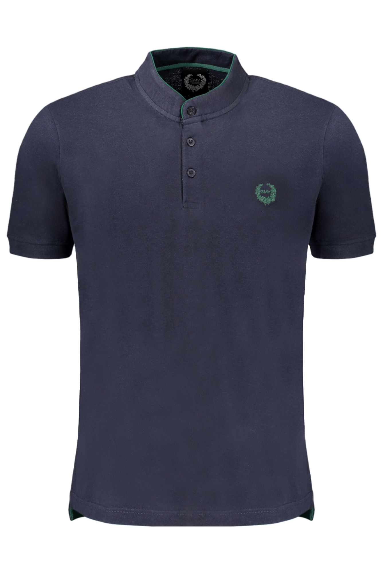 GIAN MARCO VENTURI POLO MANICHE CORTE UOMO BLU