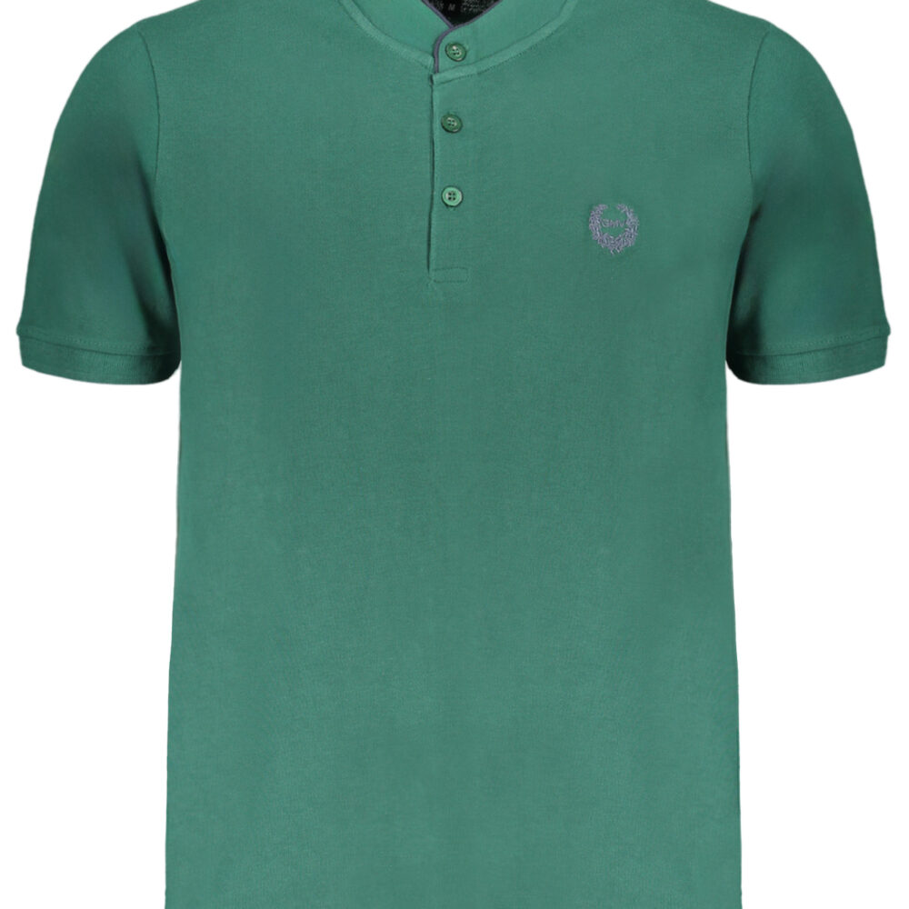 GIAN MARCO VENTURI POLO MANICHE CORTE UOMO VERDE
