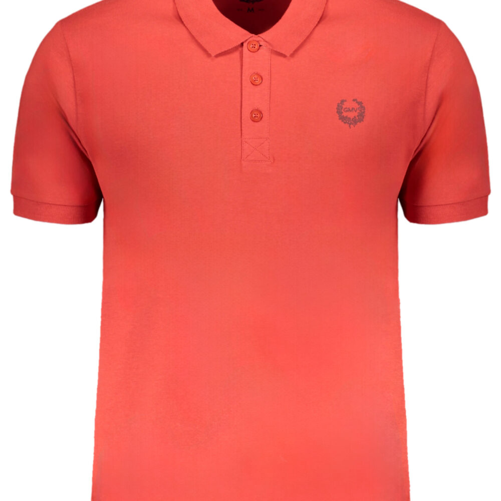 GIAN MARCO VENTURI POLO MANICHE CORTE UOMO ROSSO
