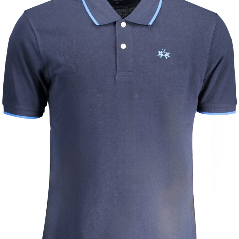 LA MARTINA POLO MANICHE CORTE UOMO BLU