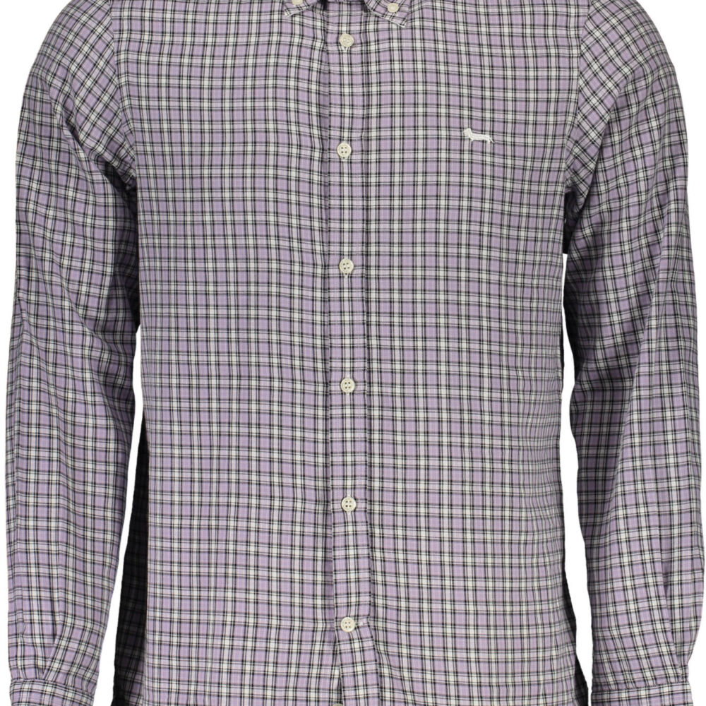 HARMONT & BLAINE CAMICIA MANICHE LUNGHE UOMO VIOLA