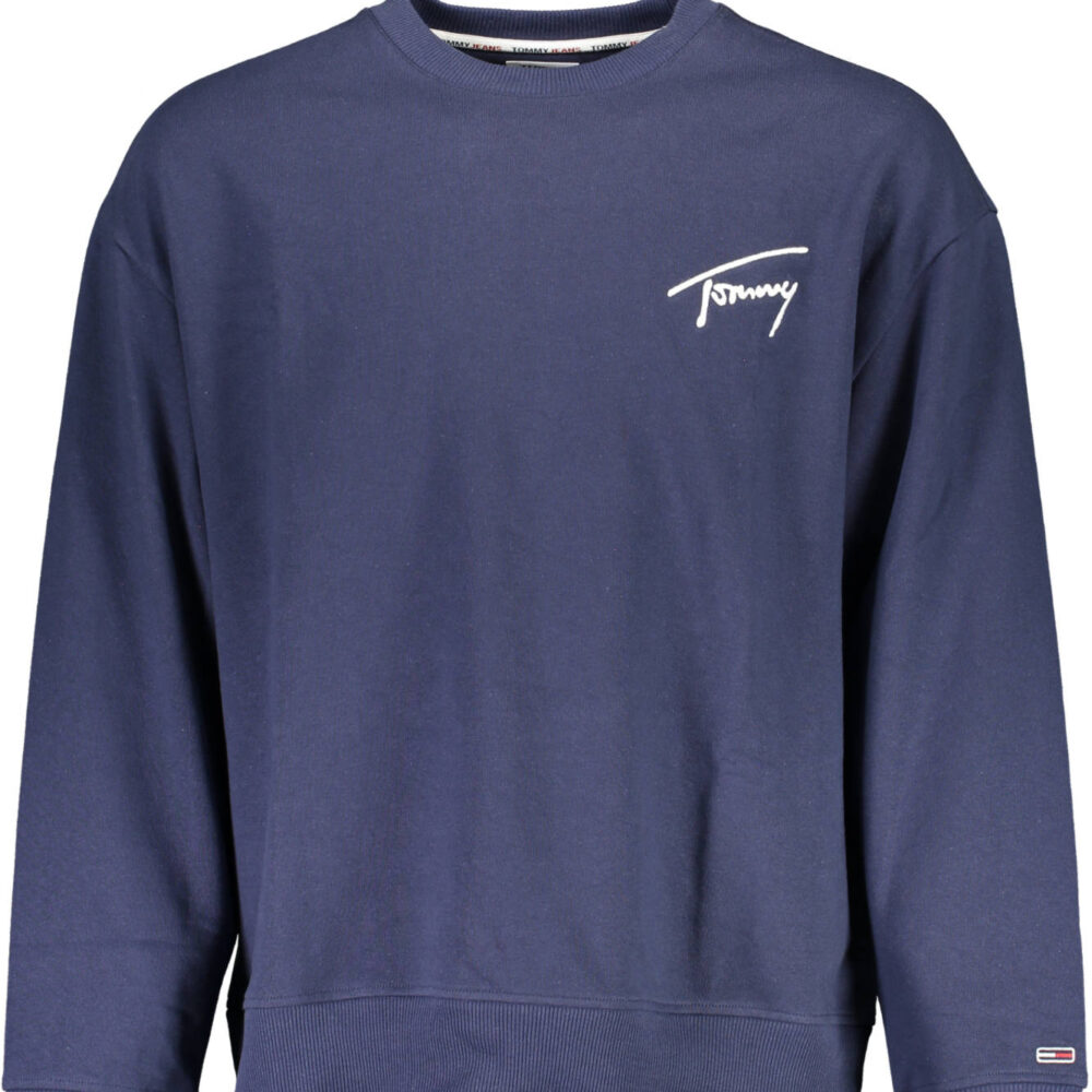 TOMMY HILFIGER FELPA SENZA ZIP UOMO BLU