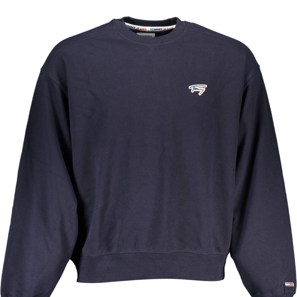 TOMMY HILFIGER FELPA SENZA ZIP UOMO BLU