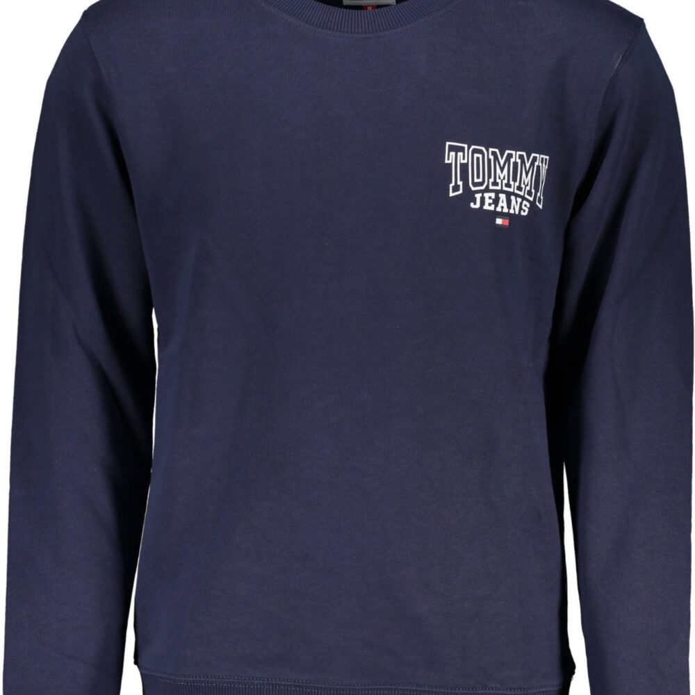 TOMMY HILFIGER FELPA SENZA ZIP UOMO BLU