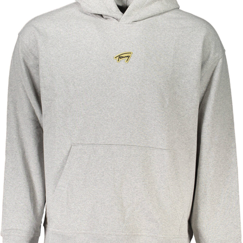 TOMMY HILFIGER FELPA SENZA ZIP UOMO GRIGIO