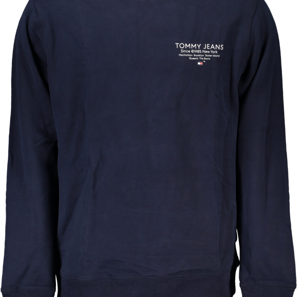 TOMMY HILFIGER FELPA SENZA ZIP UOMO BLU