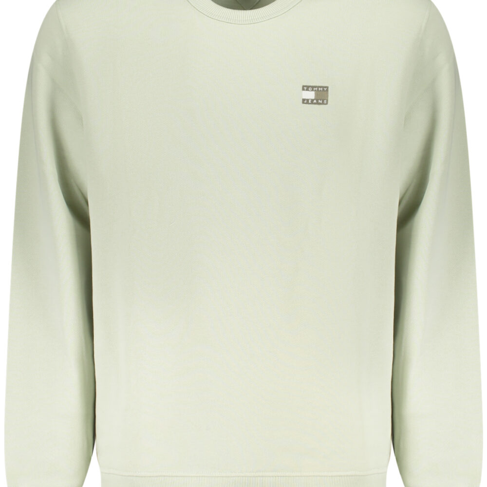 TOMMY HILFIGER FELPA SENZA ZIP UOMO VERDE