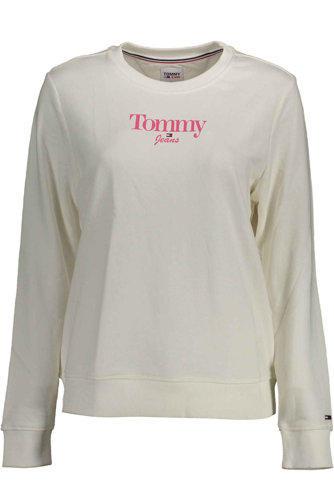 TOMMY HILFIGER FELPA SENZA ZIP DONNA BIANCO
