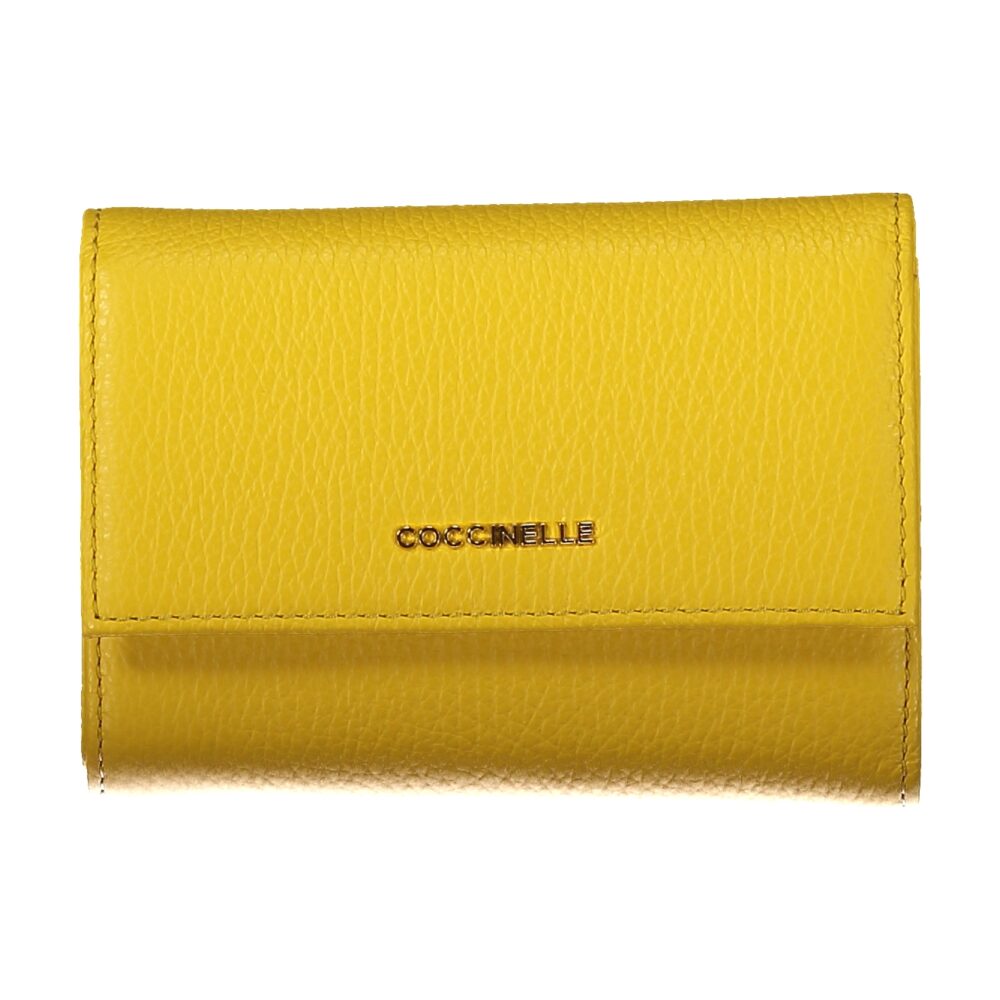 COCCINELLE PORTAFOGLIO DONNA GIALLO