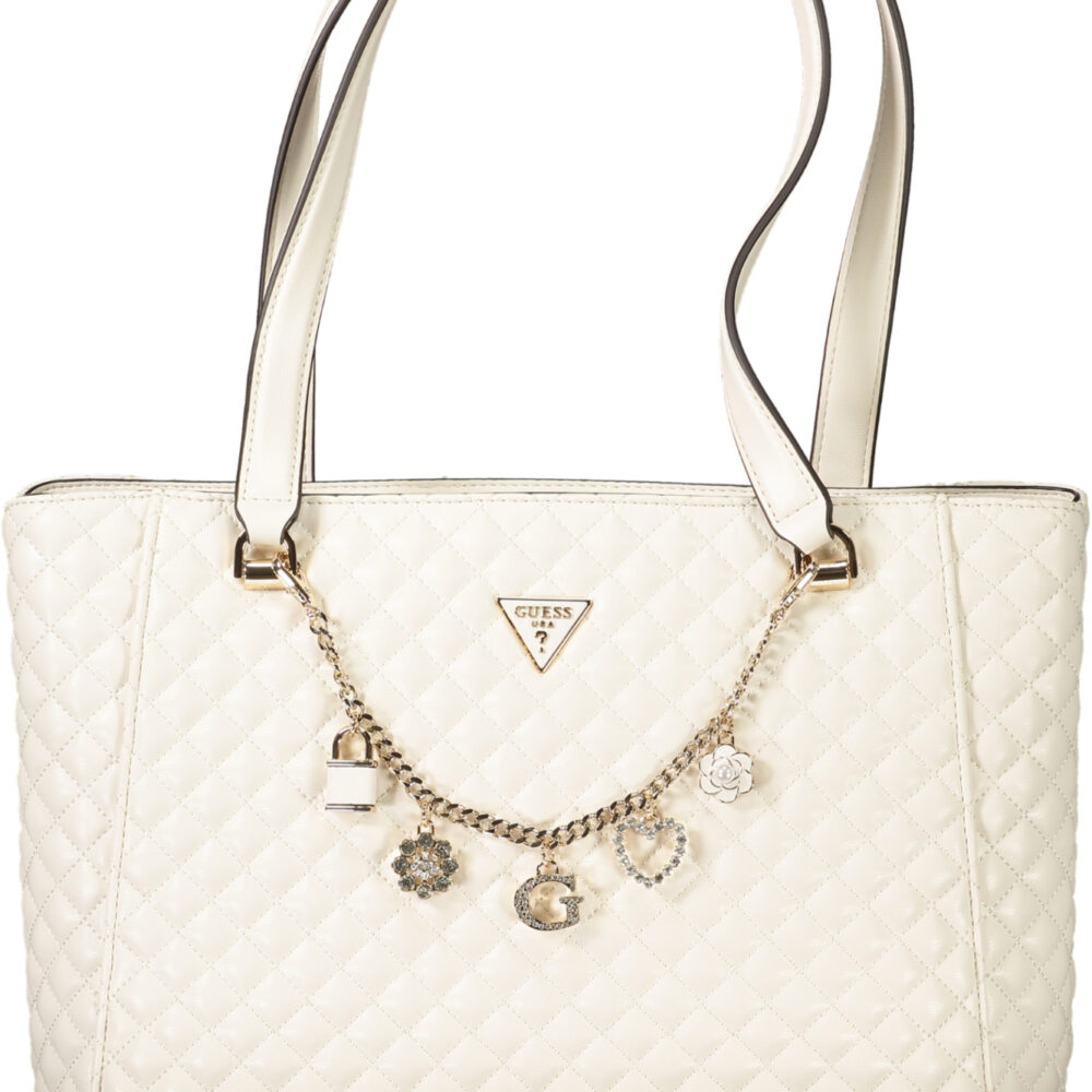 GUESS JEANS BORSA DONNA BIANCO
