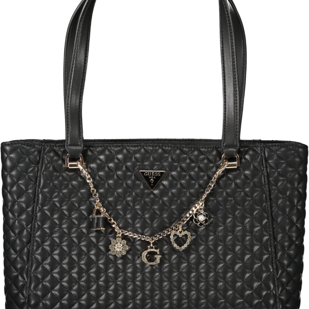 GUESS JEANS BORSA DONNA NERO