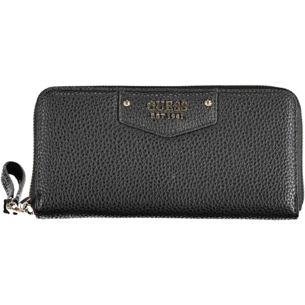 GUESS JEANS PORTAFOGLIO DONNA NERO