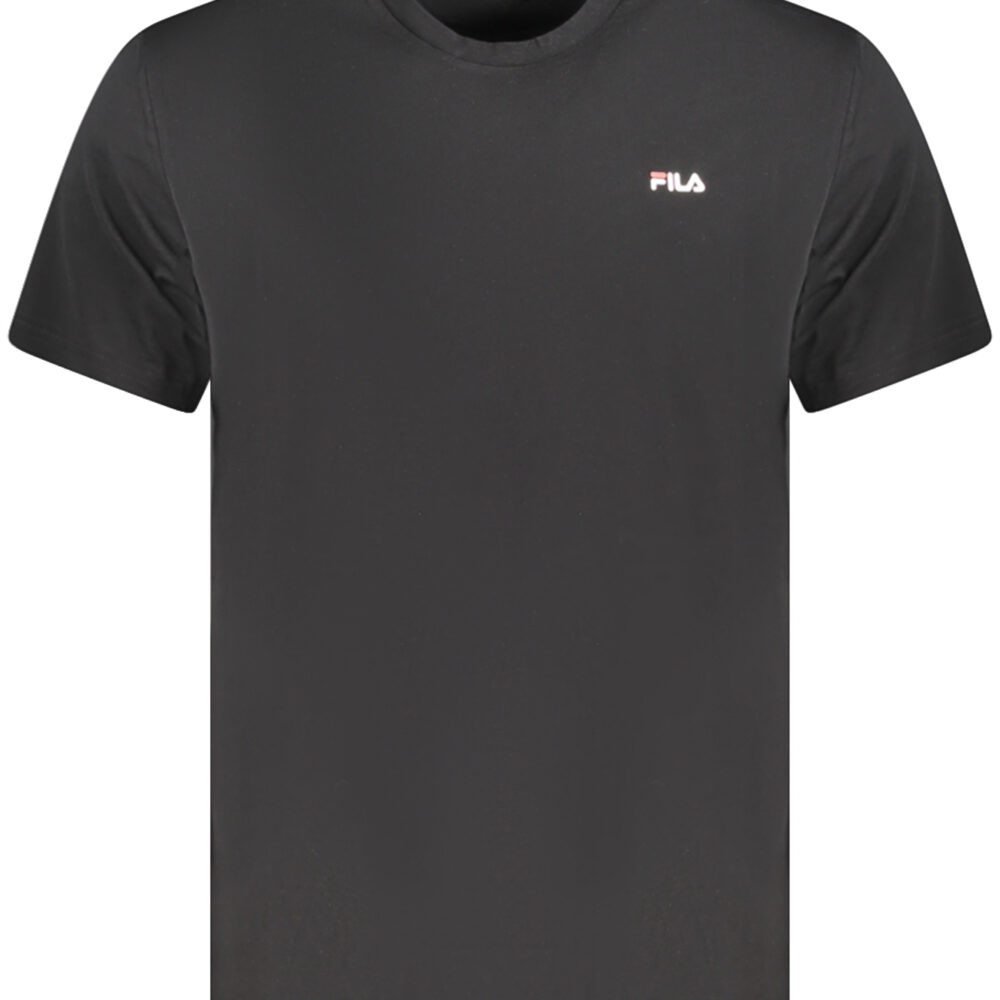 FILA T-SHIRT MANICHE CORTE UOMO NERO